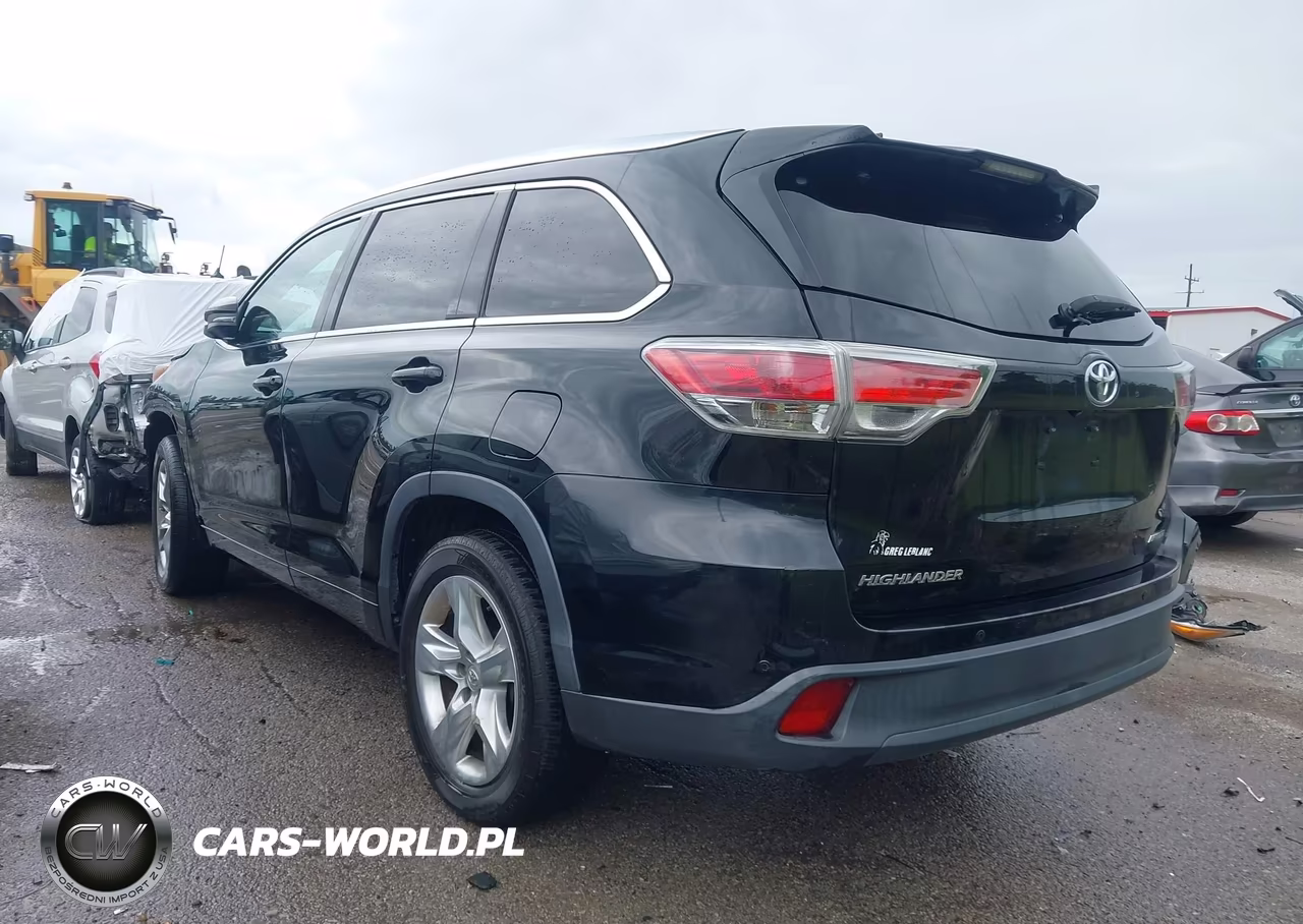 2014 Toyota Highlander Limited V6 VIN:5TDYKRFH7ES017963 - 3
