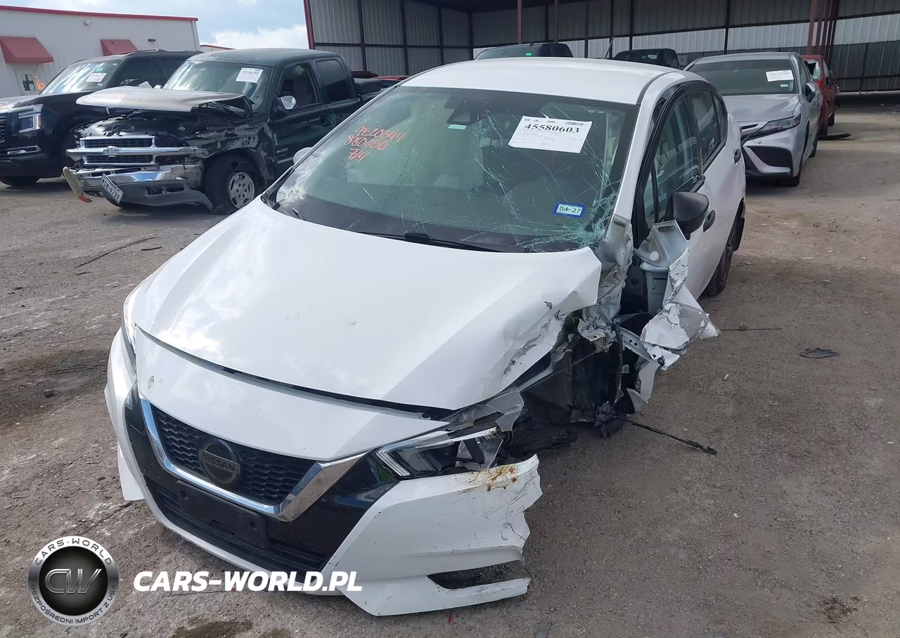 2021 Nissan Versa S Xtronic Cvt VIN:3N1CN8DV9ML880050 - 2