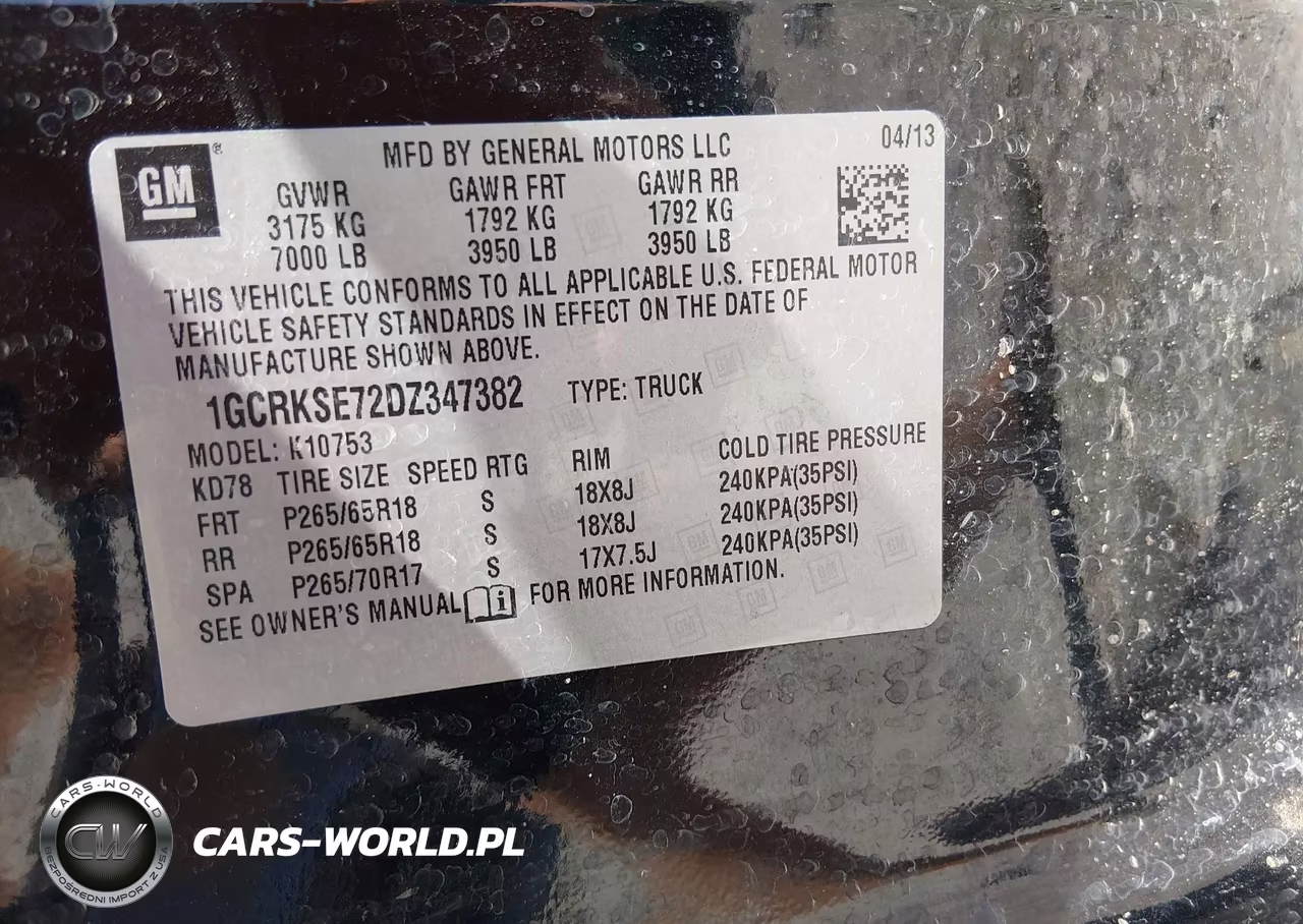 2013 Chevrolet Silverado 1500 Lt VIN:1GCRKSE72DZ347382 - 9