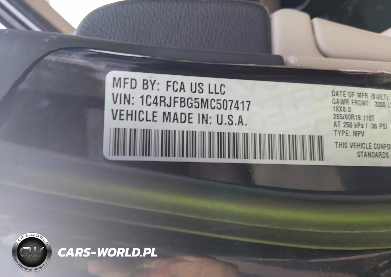 2021 Jeep Grand Cherokee Limited 4X4 VIN:1C4RJFBG5MC507417 - 9