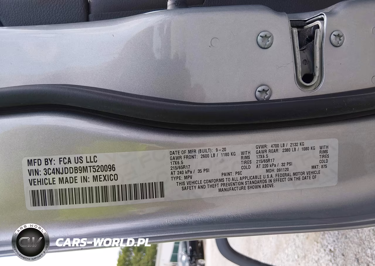 2021 Jeep Compass Trailhawk 4X4 VIN:3C4NJDDB9MT520096 - 9