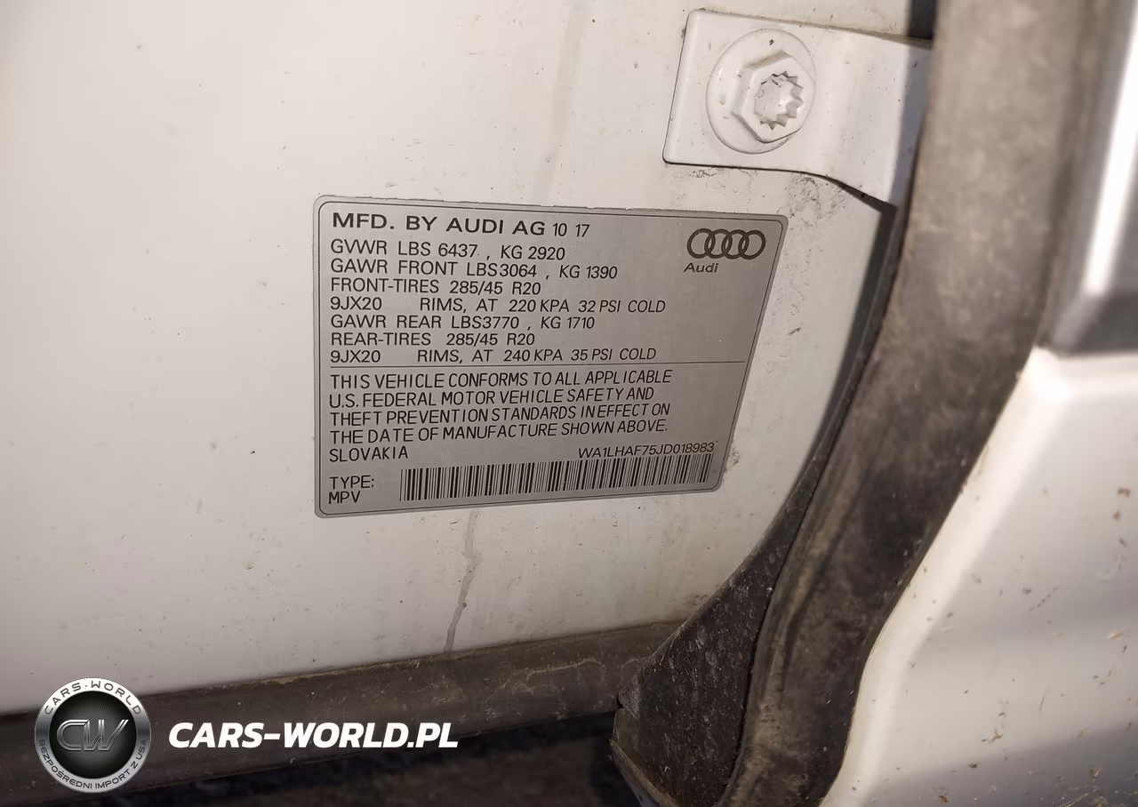 2018 Audi Q7 2.0T Premium VIN:WA1LHAF75JD018983 - 9