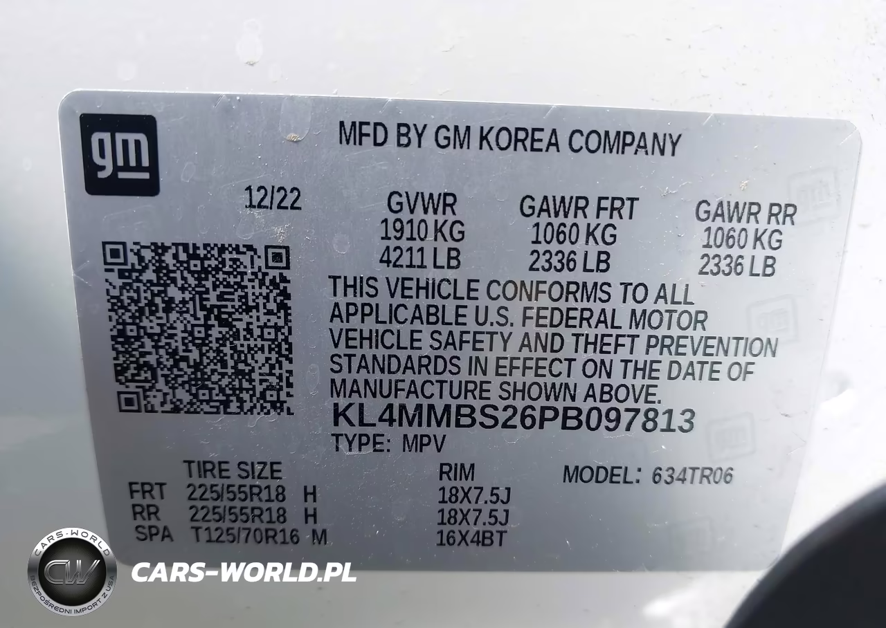 2023 Buick Encore Gx Preferred Fwd VIN:KL4MMBS26PB097813 - 9