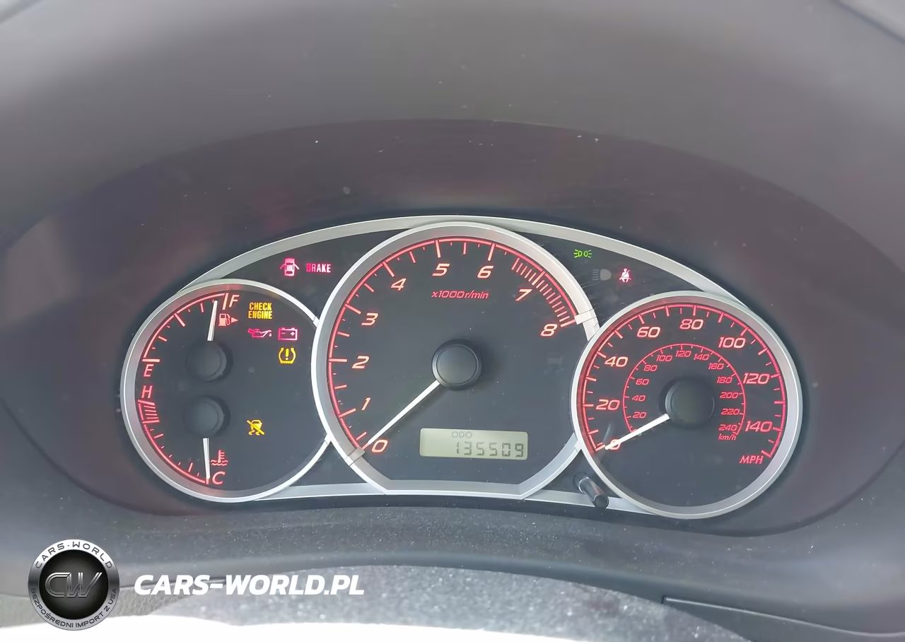 2008 Subaru Impreza Wagon (Natl) Wrx VIN:JF1GH74678G815593 - 7