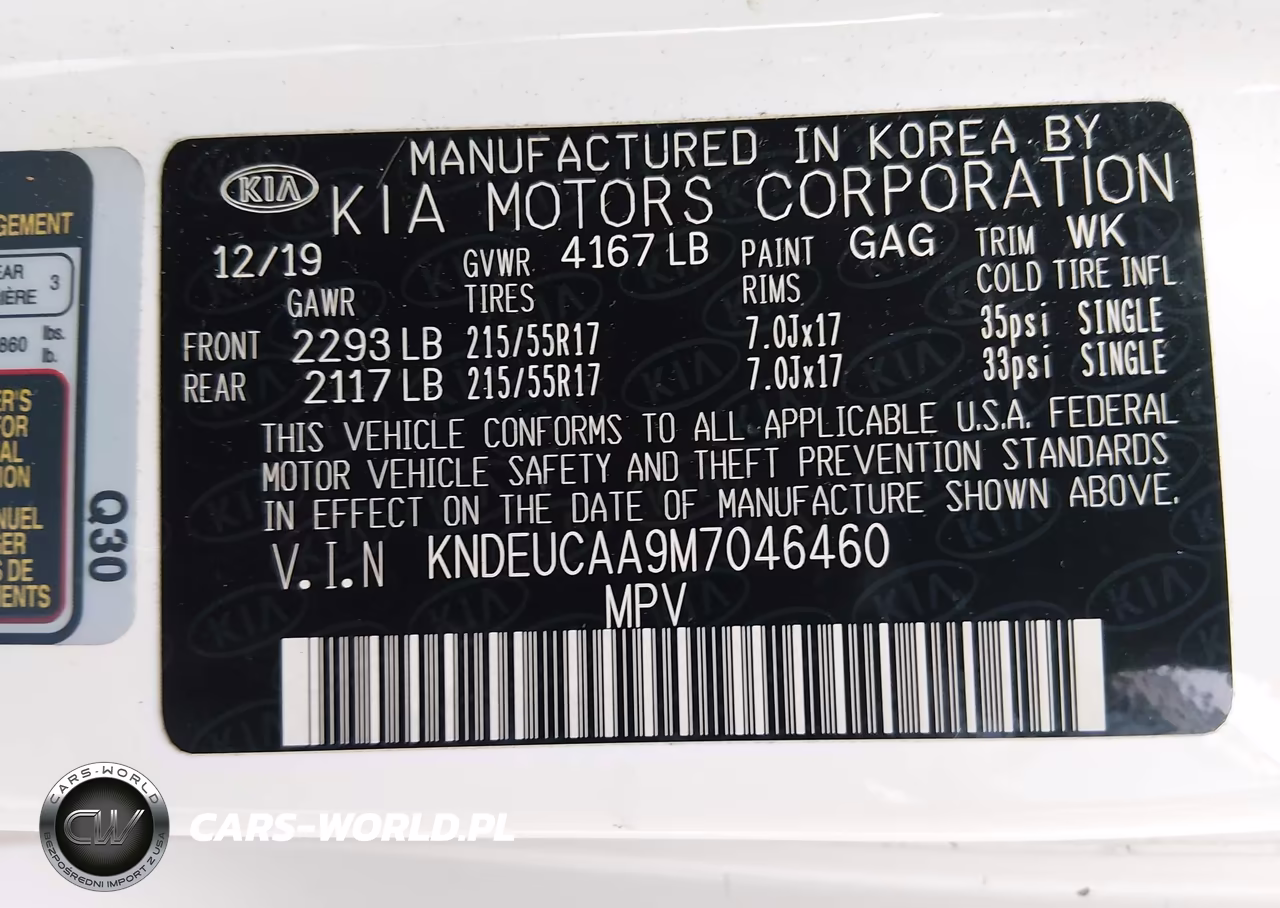 2021 Kia Seltos S VIN:KNDEUCAA9M7046460 - 9