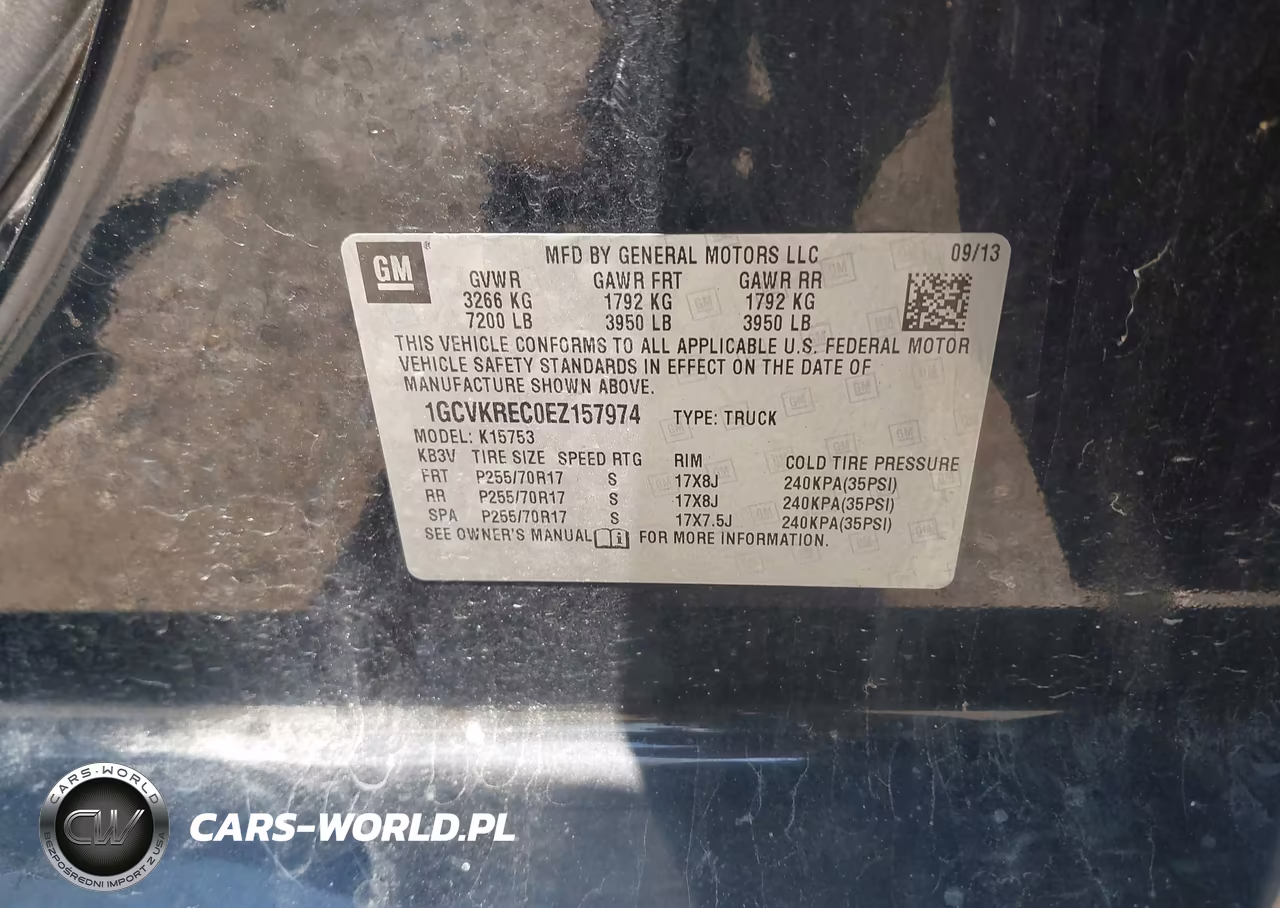 2014 Chevrolet Silverado 1500 Lt VIN:1GCVKREC0EZ157974 - 9