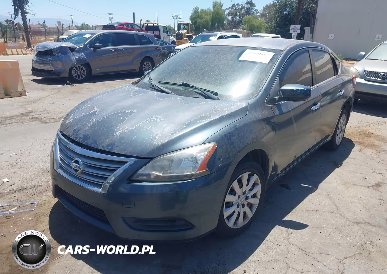 2014 Nissan Sentra S VIN:3N1AB7AP1EY217883 - 2