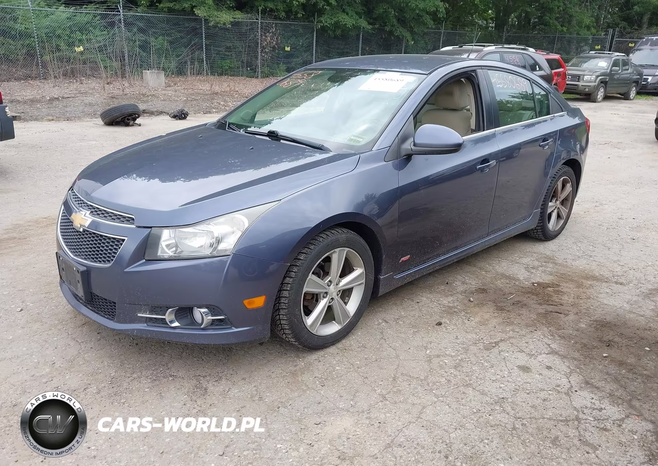2013 Chevrolet Cruze 2Lt Auto VIN:1G1PE5SB6D7177668 - 2