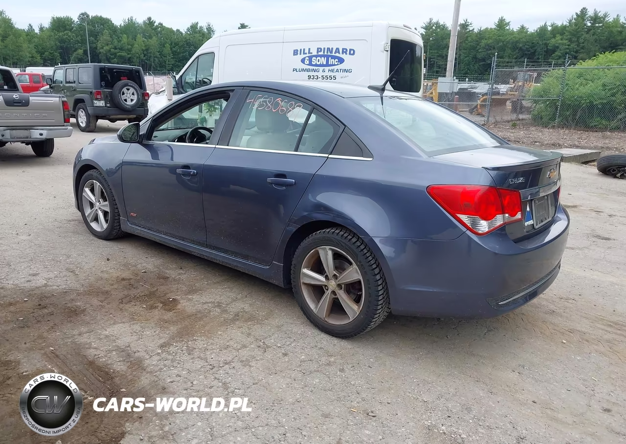 2013 Chevrolet Cruze 2Lt Auto VIN:1G1PE5SB6D7177668 - 3