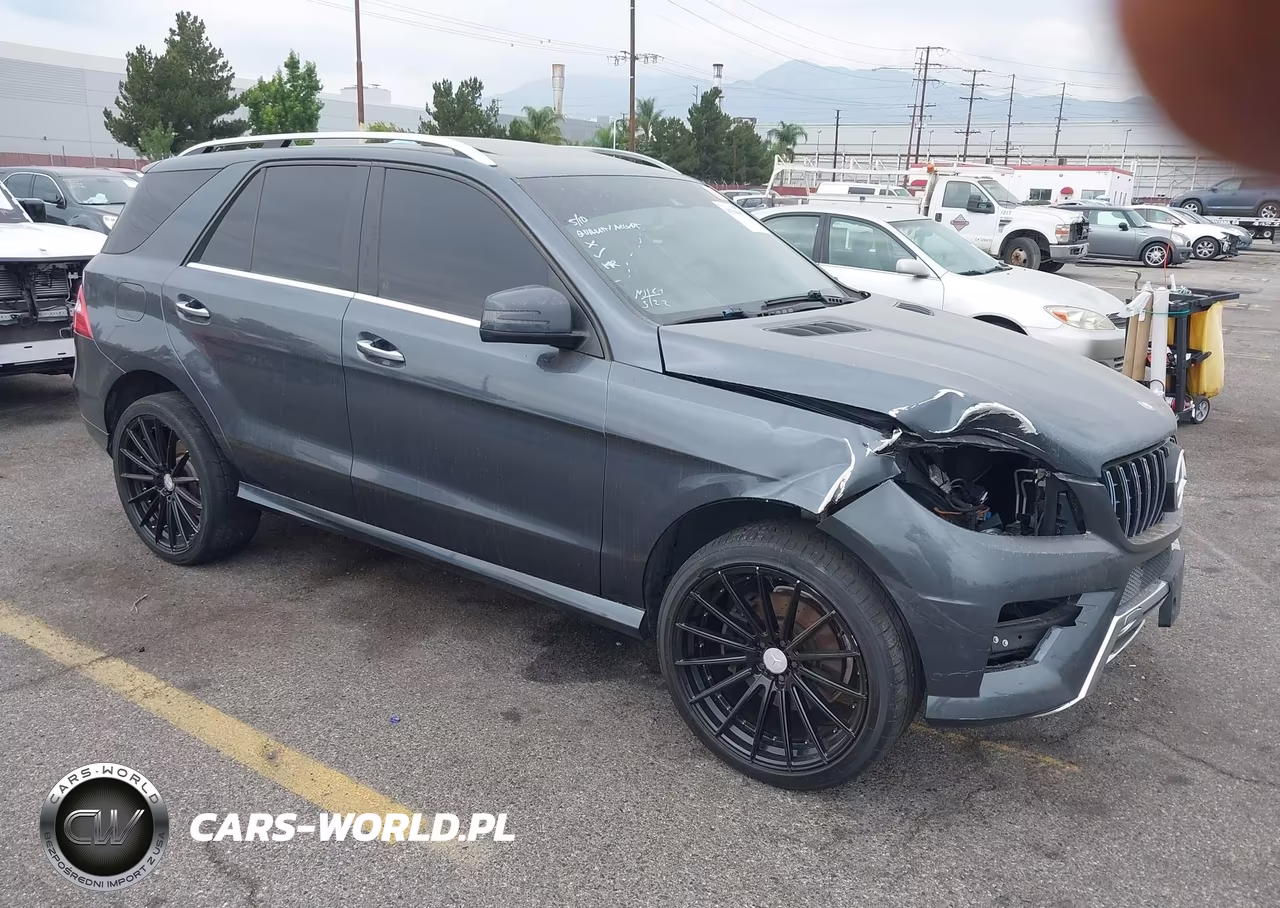 2014 Mercedes-Benz Ml 350 VIN:4JGDA5JB7EA270092 - 1