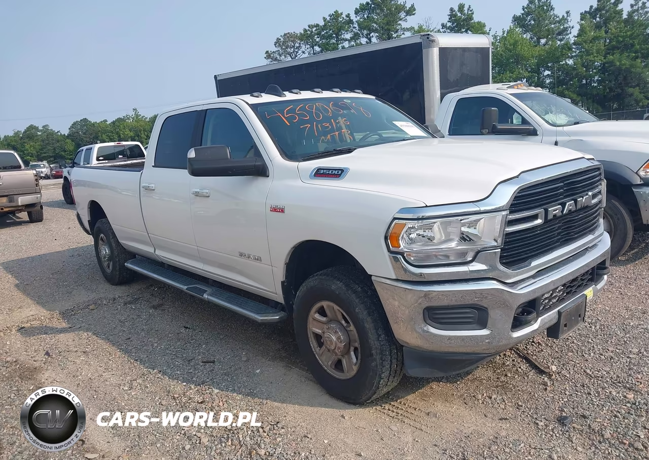 2019 Ram 3500 Big Horn 4X4 8' Box