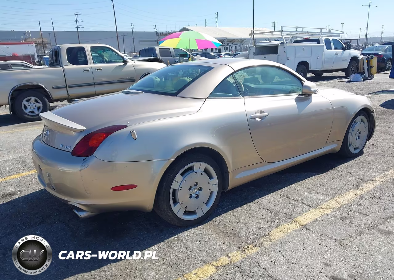 2002 Lexus Sc 430 VIN:JTHFN48Y520019030 - 4