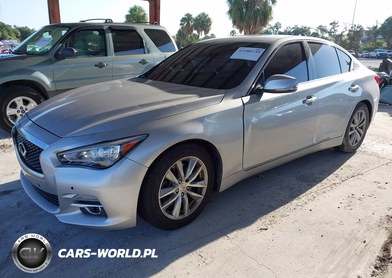 2014 Infiniti Q50 Premium-Sport VIN:JN1BV7AP2EM686091 - 2