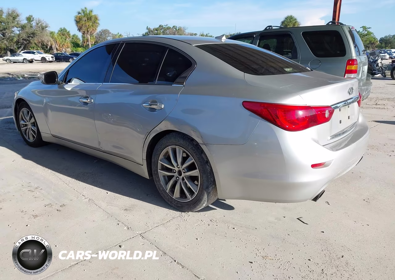 2014 Infiniti Q50 Premium-Sport VIN:JN1BV7AP2EM686091 - 3