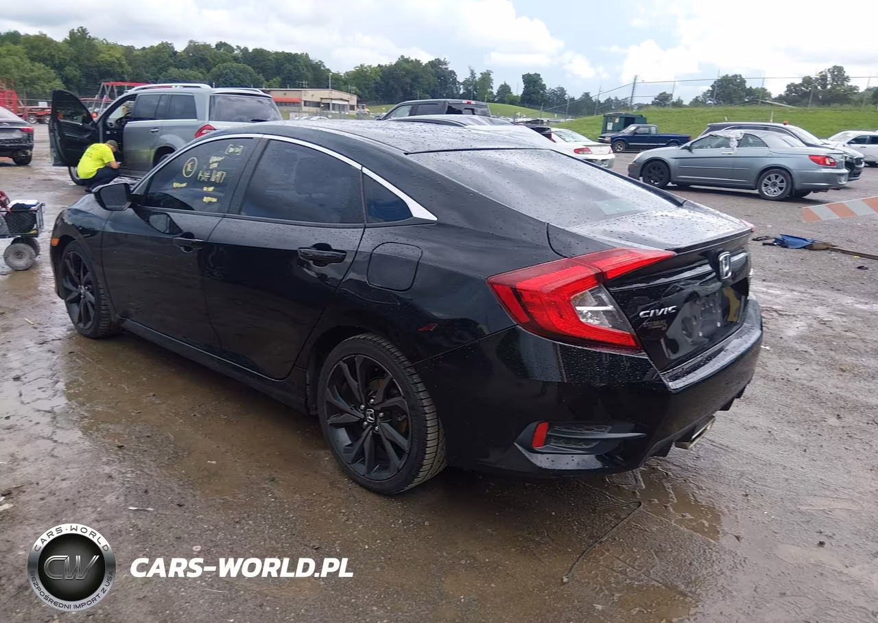 2020 Honda Civic Sport VIN:19XFC2F83LE012360 - 3