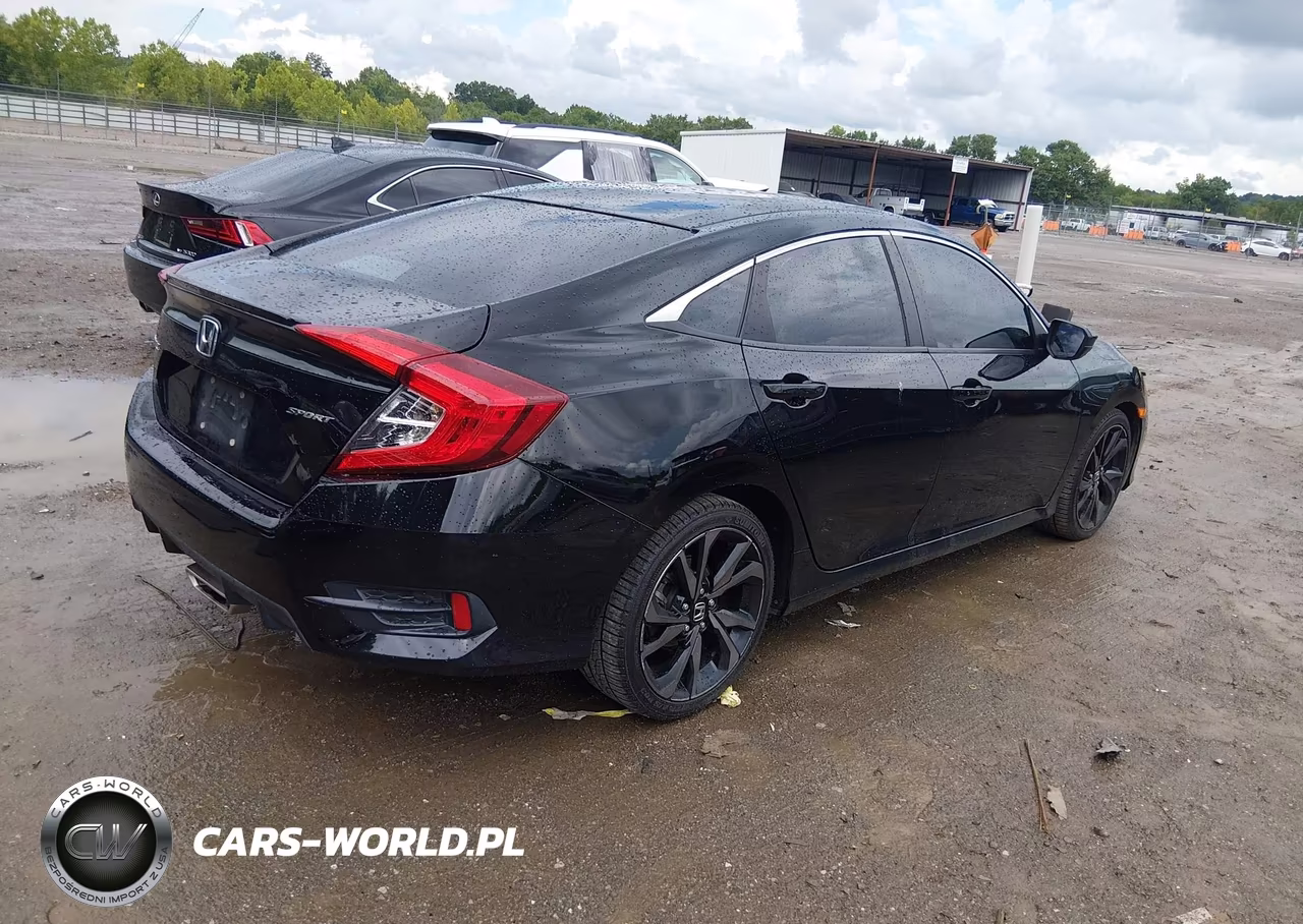 2020 Honda Civic Sport VIN:19XFC2F83LE012360 - 4