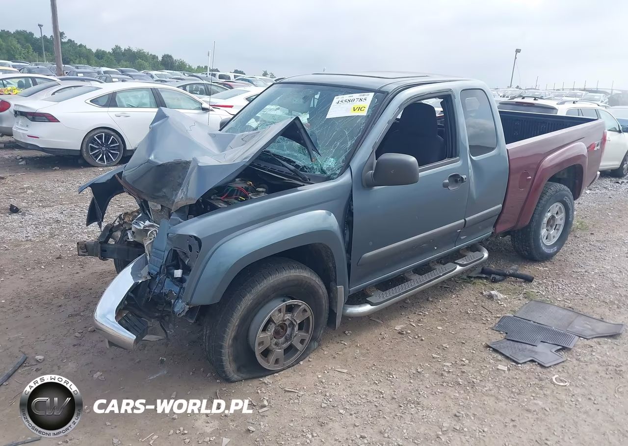 2007 GMC Canyon Sle2 VIN:1GTDT19E978170334 - 2