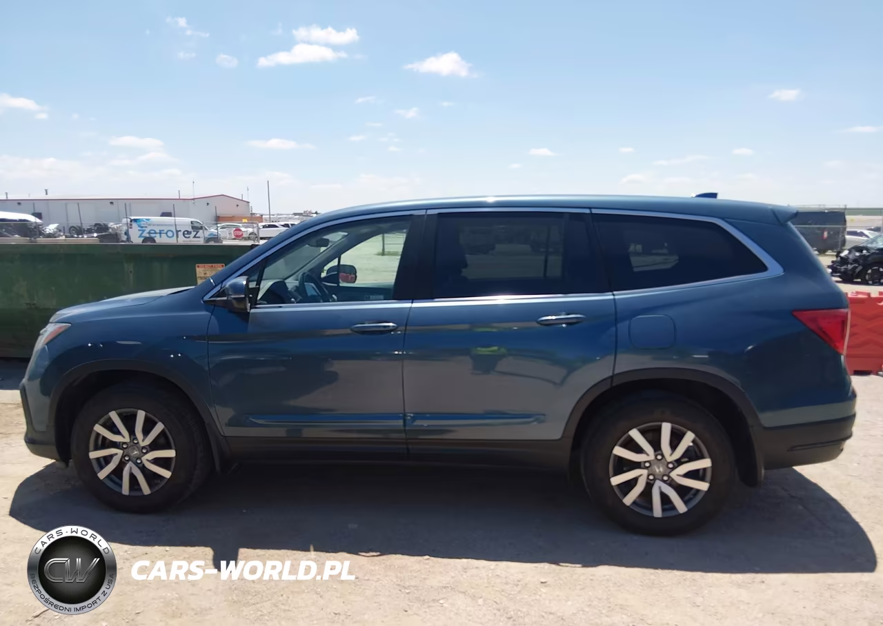 2022 Honda Pilot Awd Ex-L VIN:5FNYF6H55NB007636 - 14