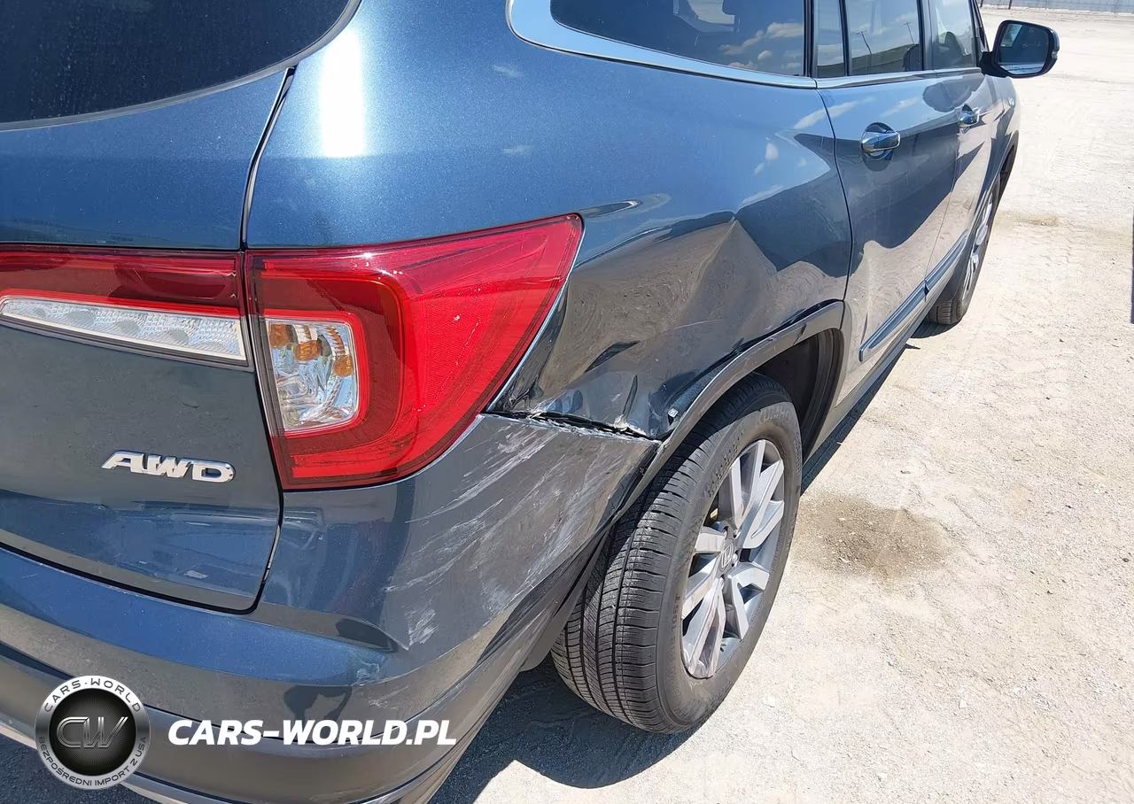 2022 Honda Pilot Awd Ex-L VIN:5FNYF6H55NB007636 - 17