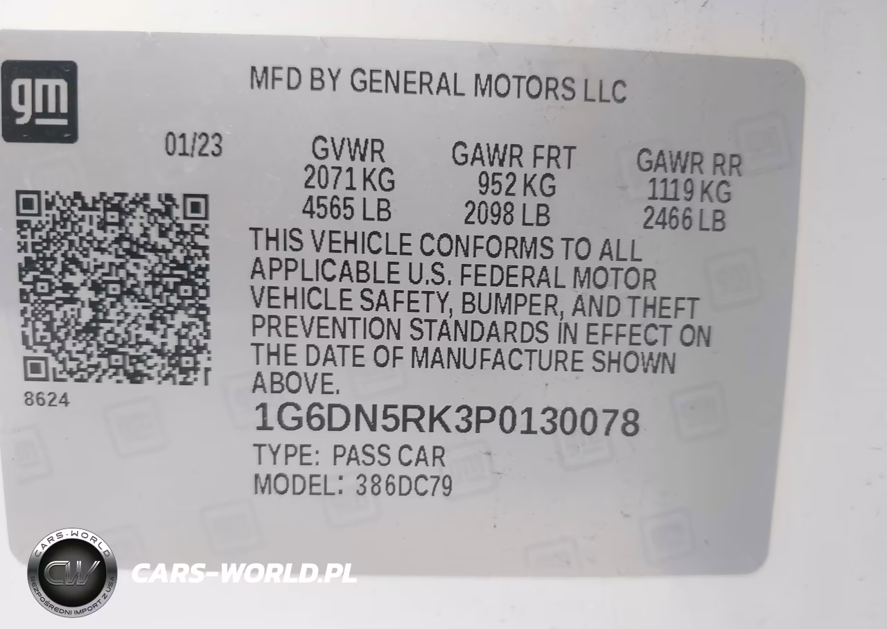 2023 Cadillac Ct5 Premium Luxury VIN:1G6DN5RK3P0130078 - 9