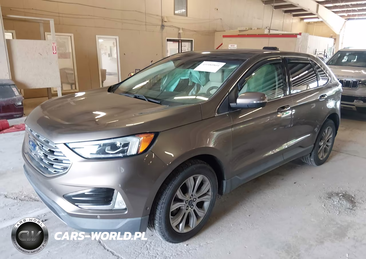 2019 Ford Edge Titanium VIN:2FMPK3K99KBB70456 - 2
