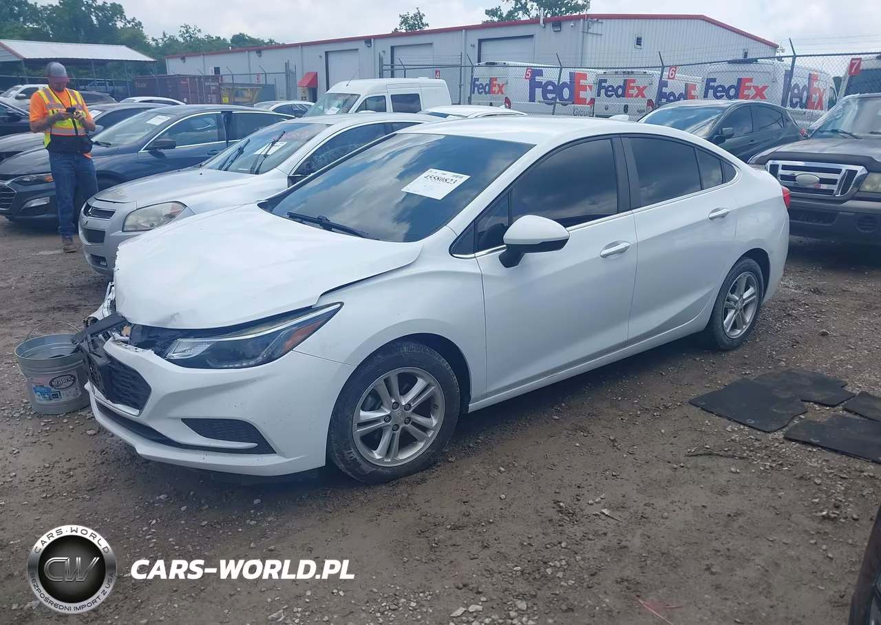 2017 Chevrolet Cruze Lt Auto VIN:1G1BE5SM9H7162499 - 2