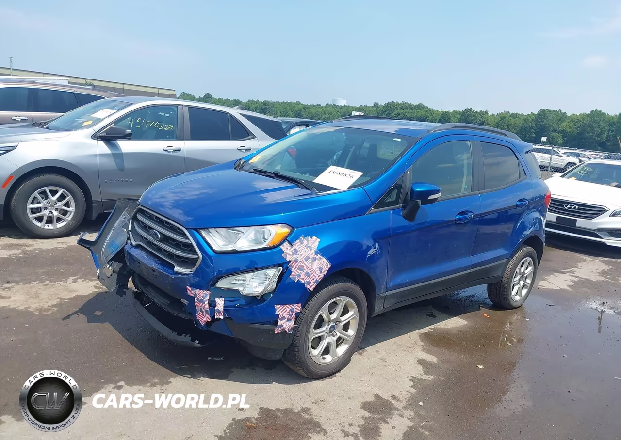 2019 Ford Ecosport Se VIN:MAJ6S3GL1KC269296 - 2