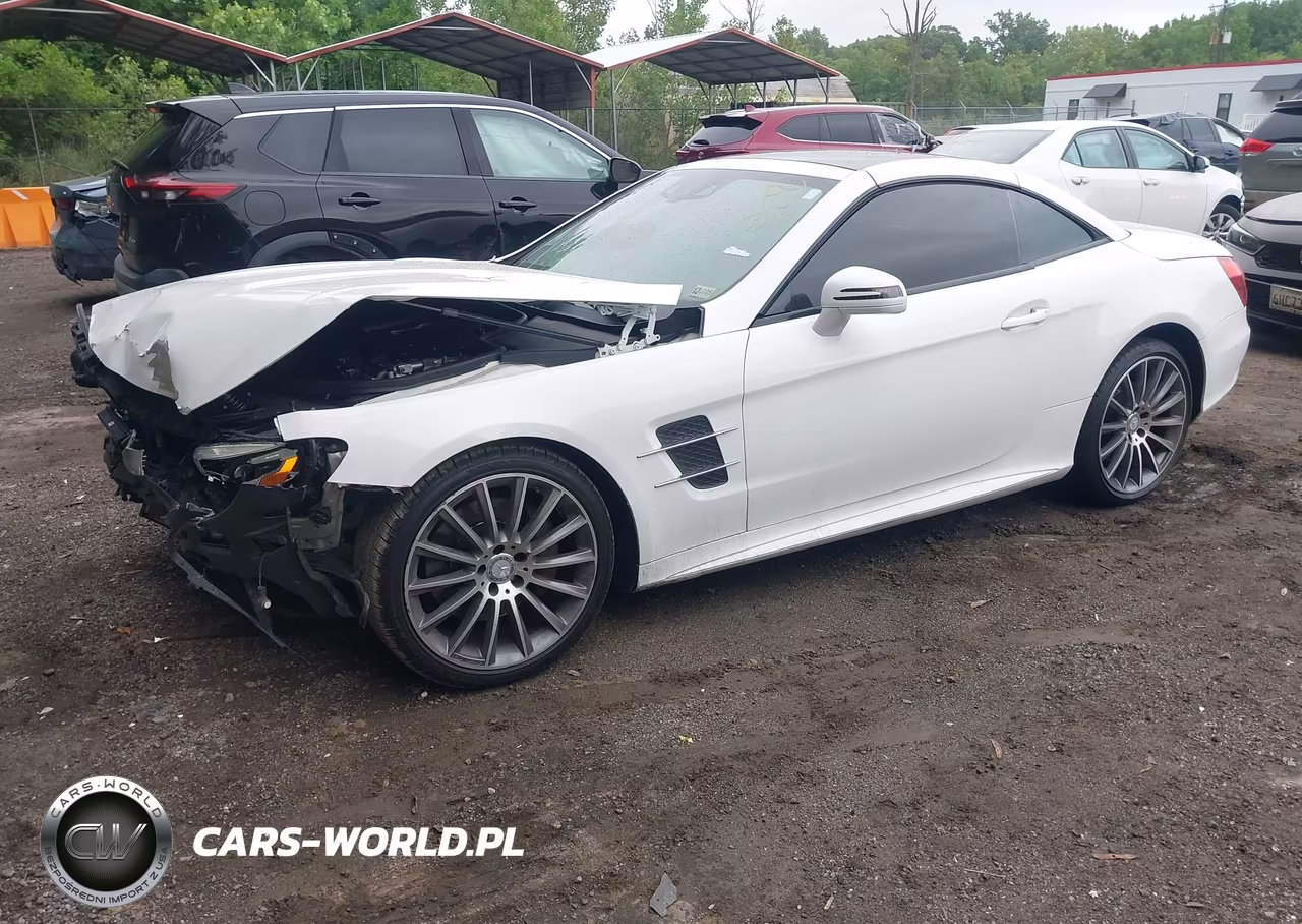 2017 Mercedes-Benz Sl 450 VIN:WDDJK6GA3HF045626 - 2