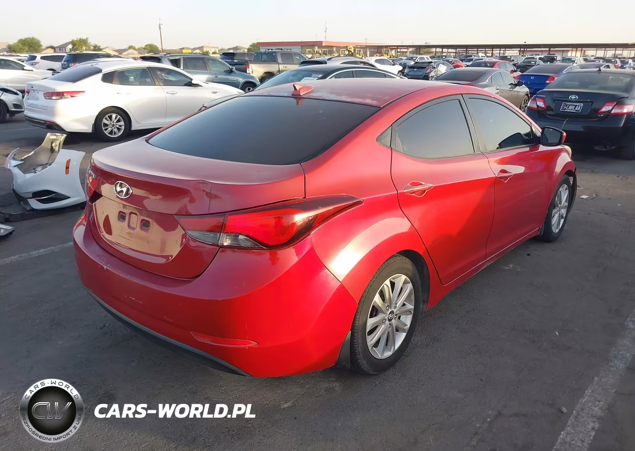 2016 Hyundai Elantra Se VIN:KMHDH4AE7GU532548 - 4