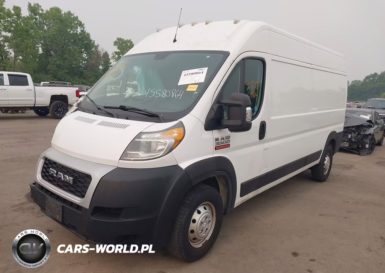 2021 Ram Promaster 3500 High Roof 159 Wb VIN:3C6MRVHGXME520703 - 2