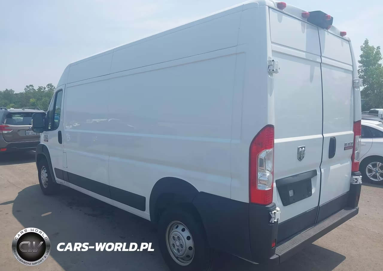 2021 Ram Promaster 3500 High Roof 159 Wb VIN:3C6MRVHGXME520703 - 3