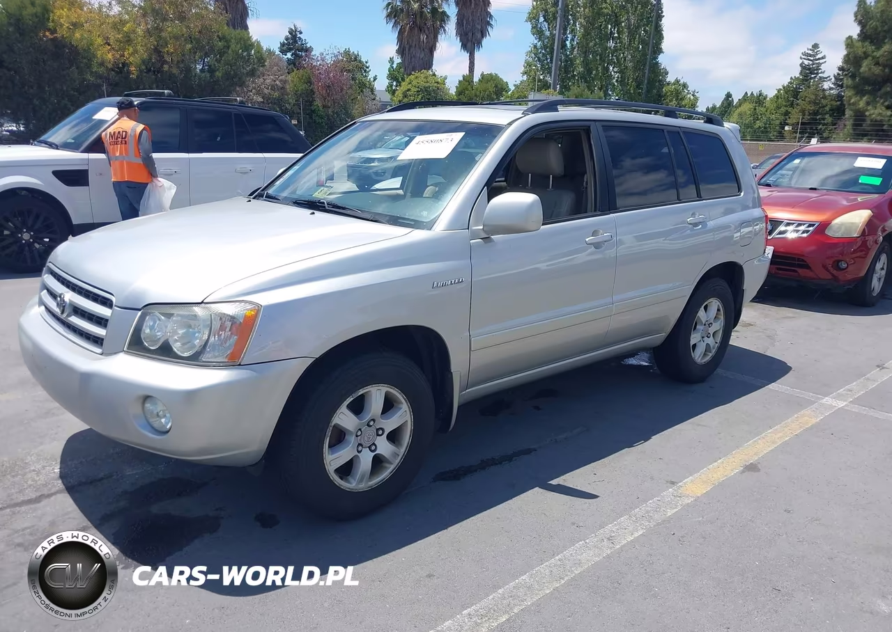 2001 Toyota Highlander V6 VIN:JTEGF21A510022993 - 2