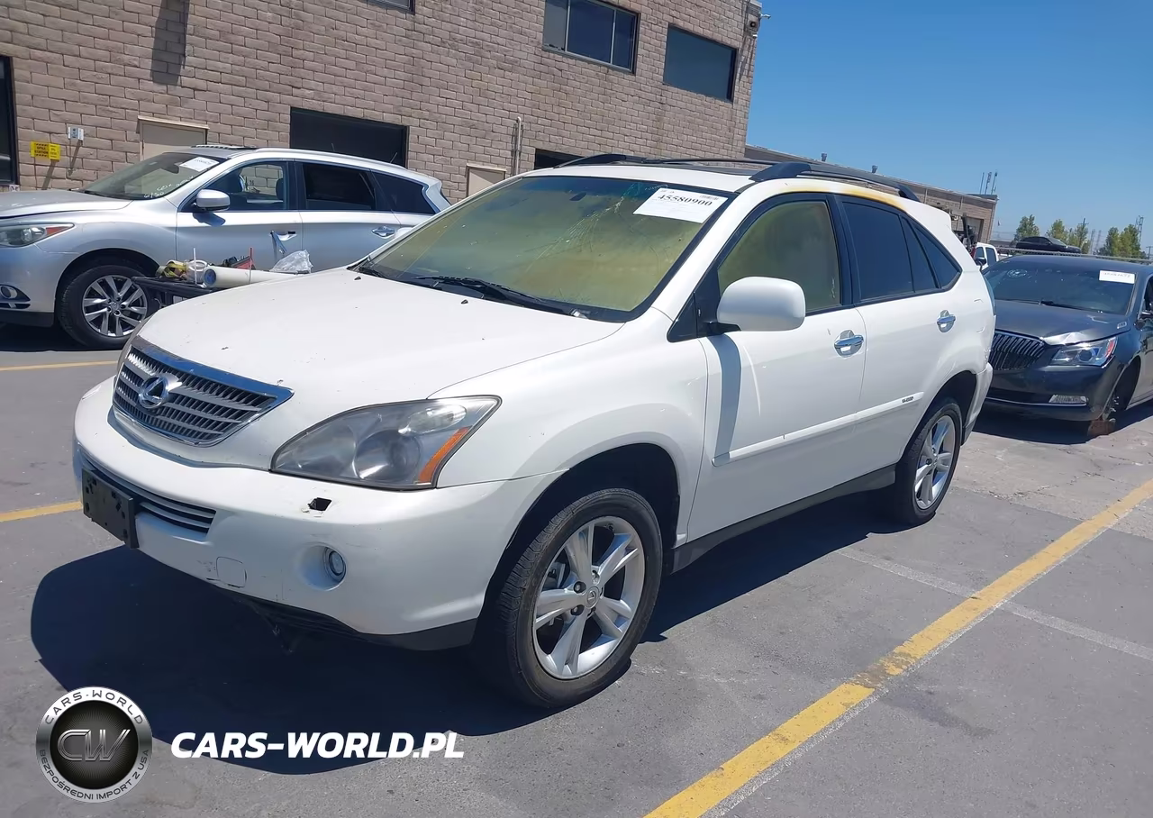 2008 Lexus Rx 400H VIN:JTJHW31U082854777 - 2