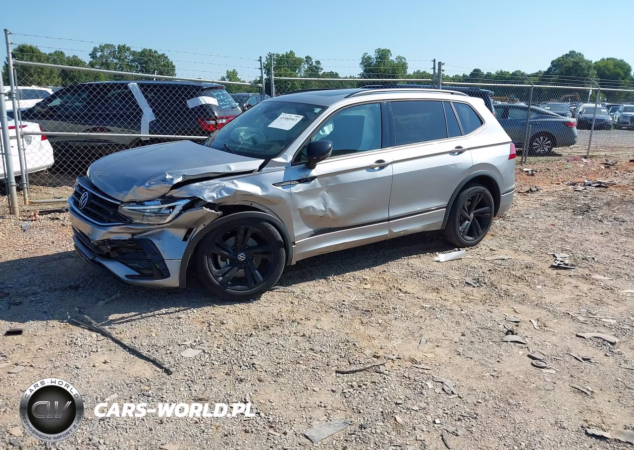2023 Volkswagen Tiguan 2.0T Se R-Line Black VIN:3VVCB7AX6PM001514 - 2