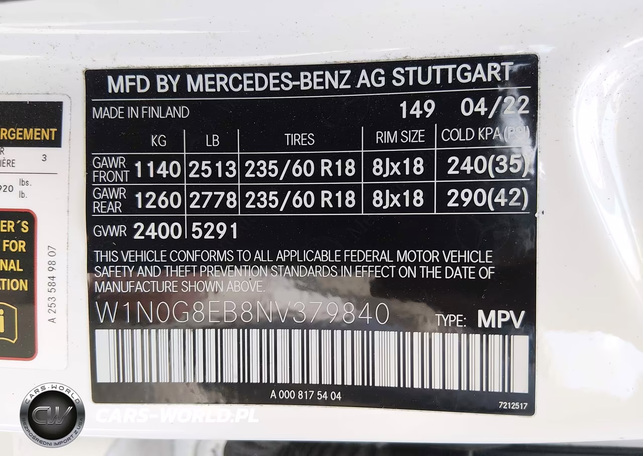 2022 Mercedes-Benz Glc 300 4Matic Suv VIN:W1N0G8EB8NV379840 - 9