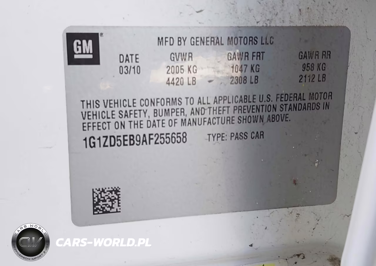 2010 Chevrolet Malibu Lt VIN:1G1ZD5EB9AF255658 - 9