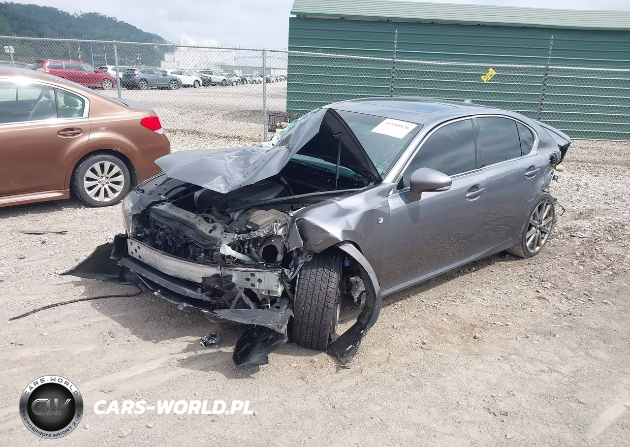 2015 Lexus Gs 350 VIN:JTHCE1BLXFA002836 - 2