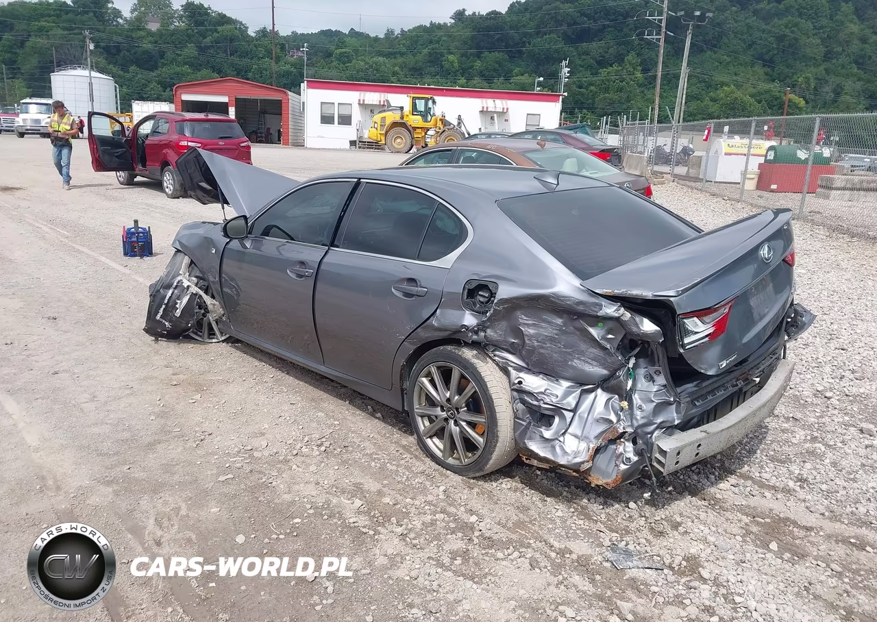 2015 Lexus Gs 350 VIN:JTHCE1BLXFA002836 - 3