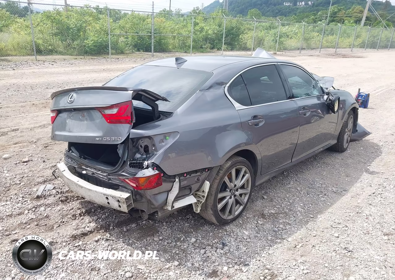 2015 Lexus Gs 350 VIN:JTHCE1BLXFA002836 - 4