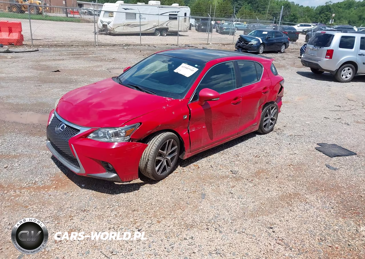 2014 Lexus Ct 200H VIN:JTHKD5BH2E2182646 - 2