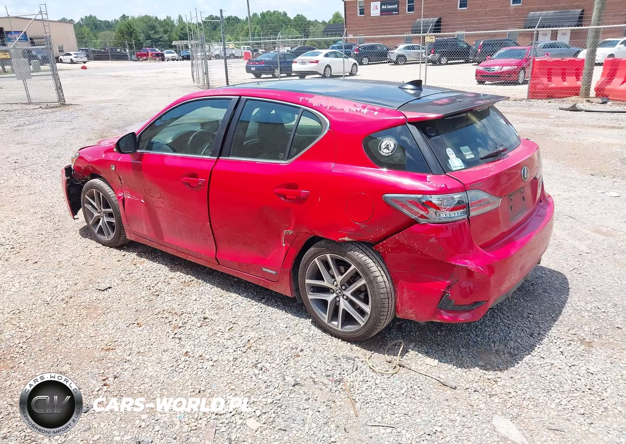2014 Lexus Ct 200H VIN:JTHKD5BH2E2182646 - 3