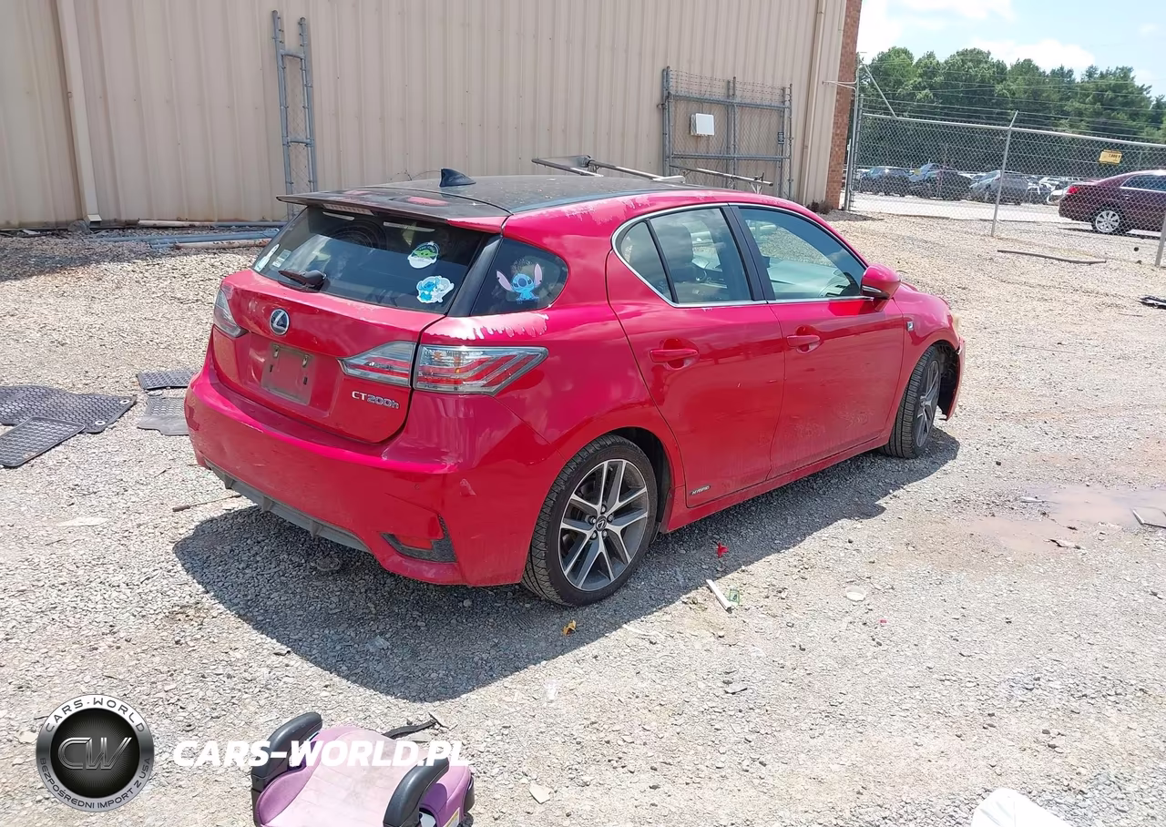 2014 Lexus Ct 200H VIN:JTHKD5BH2E2182646 - 4