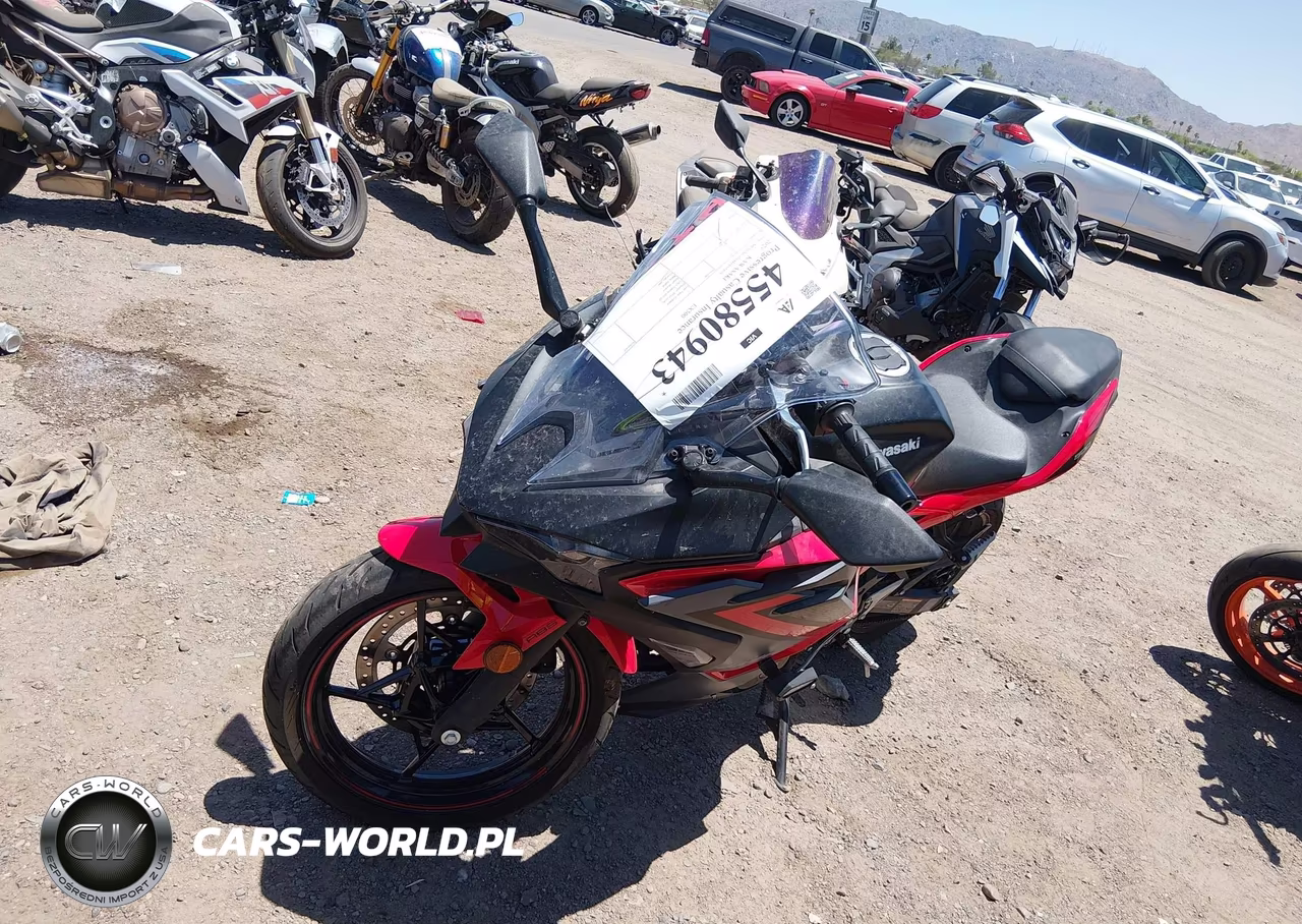 2025 Kawasaki Ex500 A-B VIN:ML5EXGJ16SDA55479 - 2
