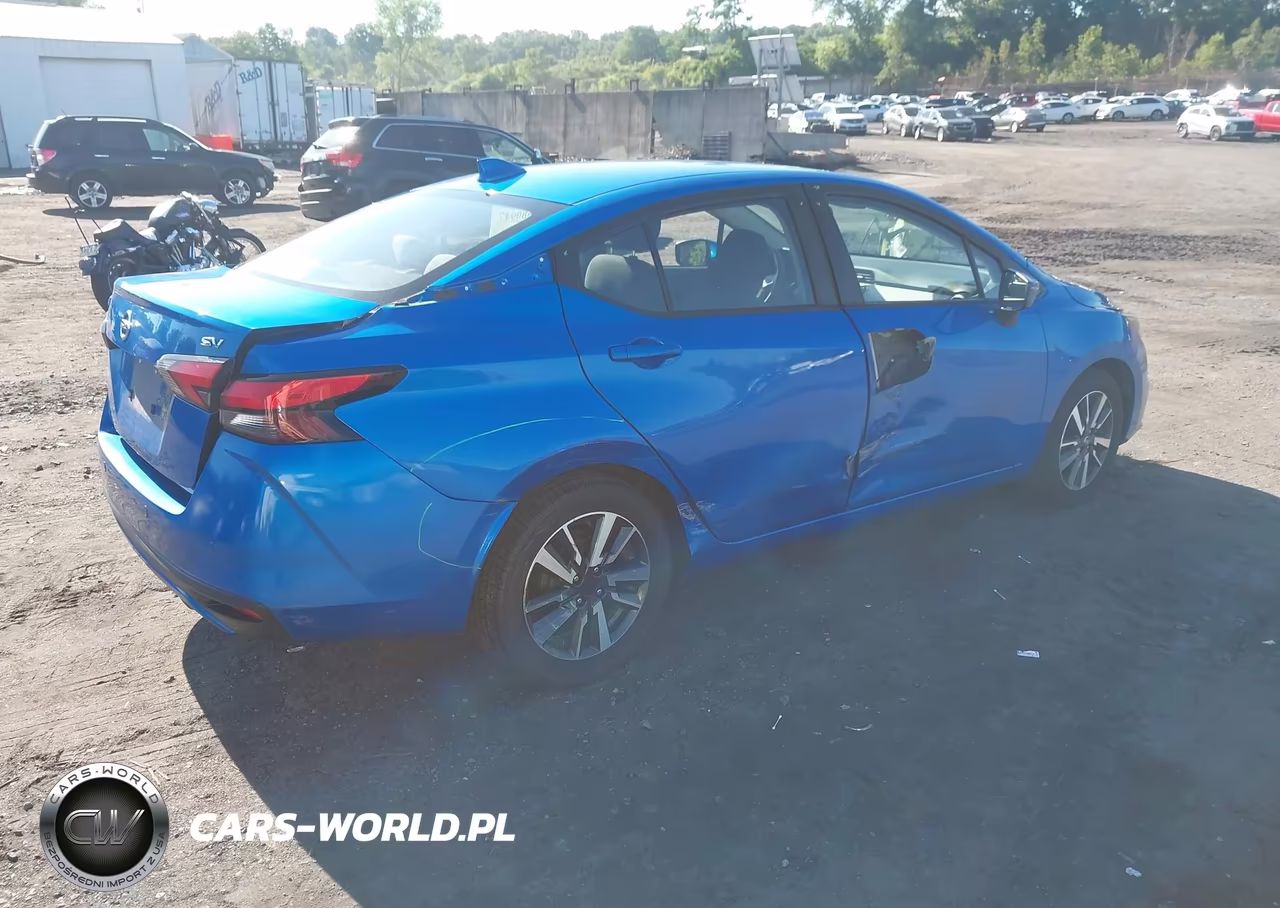 2021 Nissan Versa Sv Xtronic Cvt VIN:3N1CN8EV7ML862788 - 4