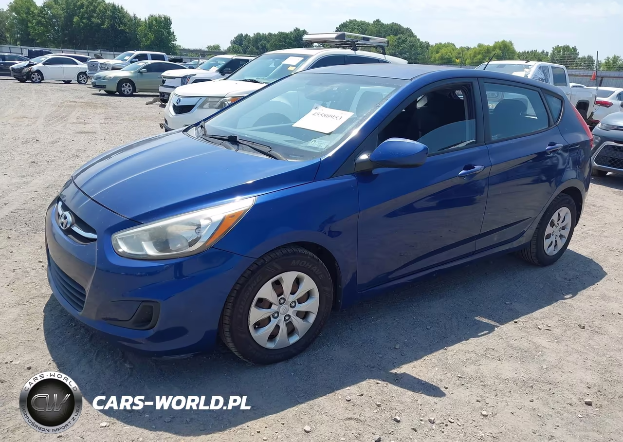 2016 Hyundai Accent Se VIN:KMHCT5AE7GU254945 - 2