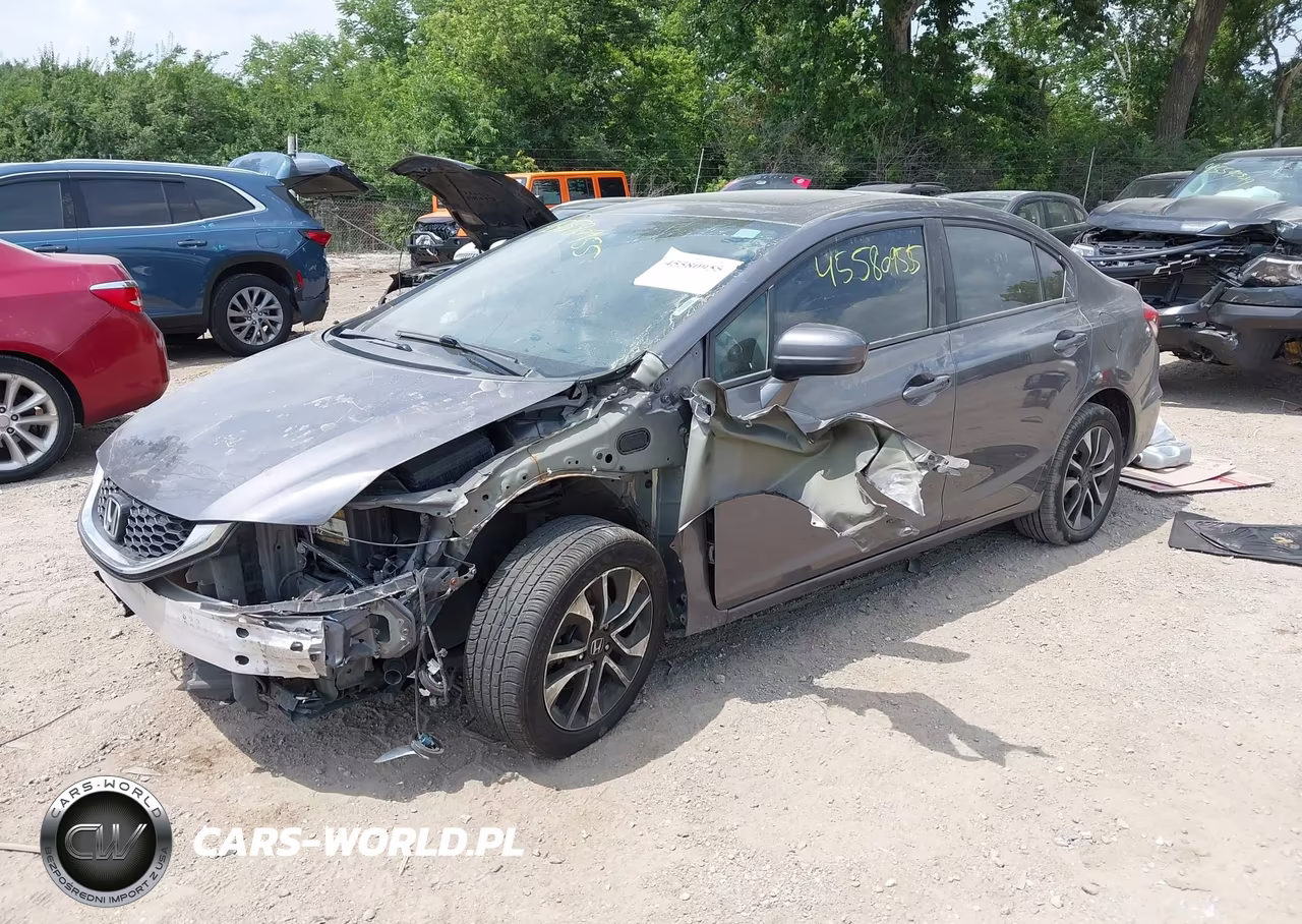 2015 Honda Civic Ex VIN:19XFB2F89FE110560 - 2