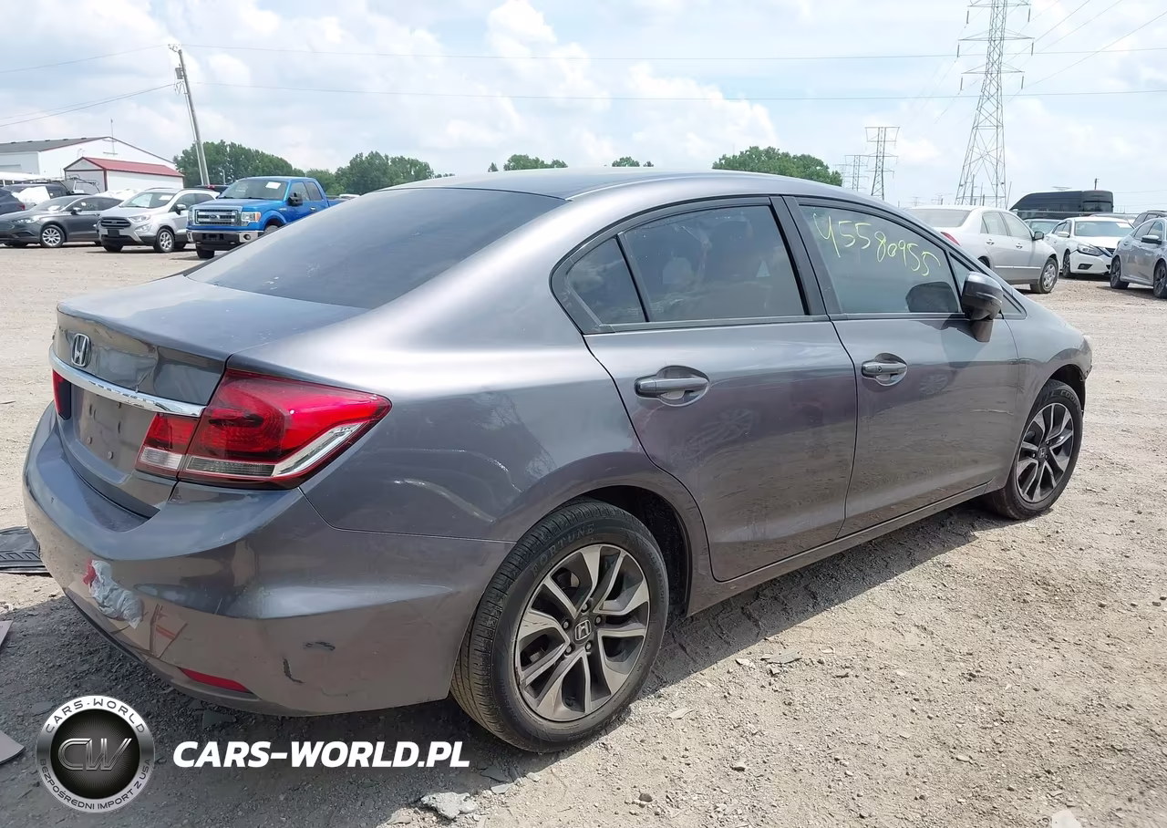 2015 Honda Civic Ex VIN:19XFB2F89FE110560 - 4