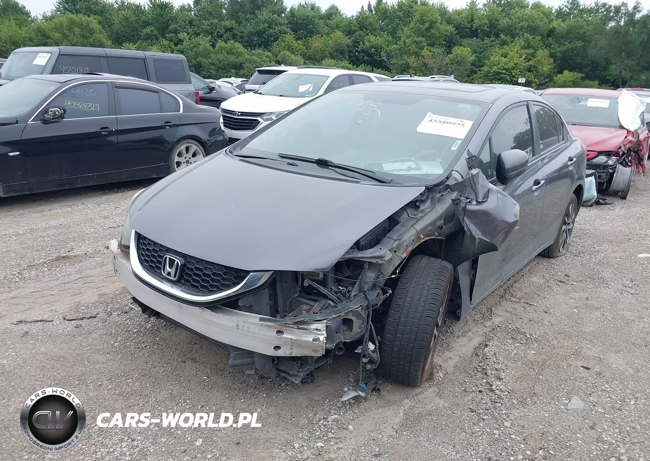 2015 Honda Civic Ex VIN:19XFB2F89FE110560 - 6