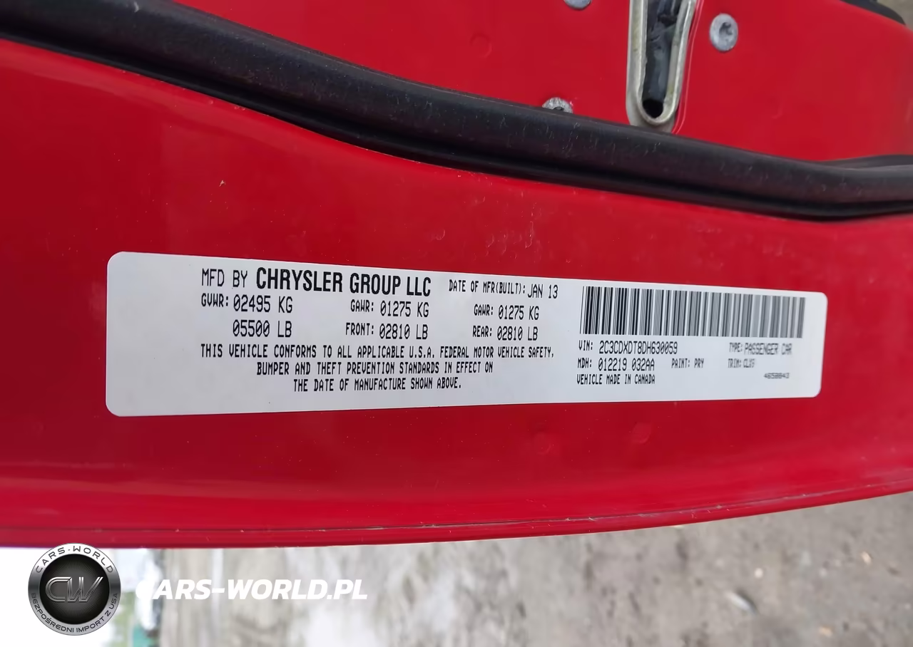 2013 Dodge Charger R-T Plus VIN:2C3CDXDT8DH630059 - 9