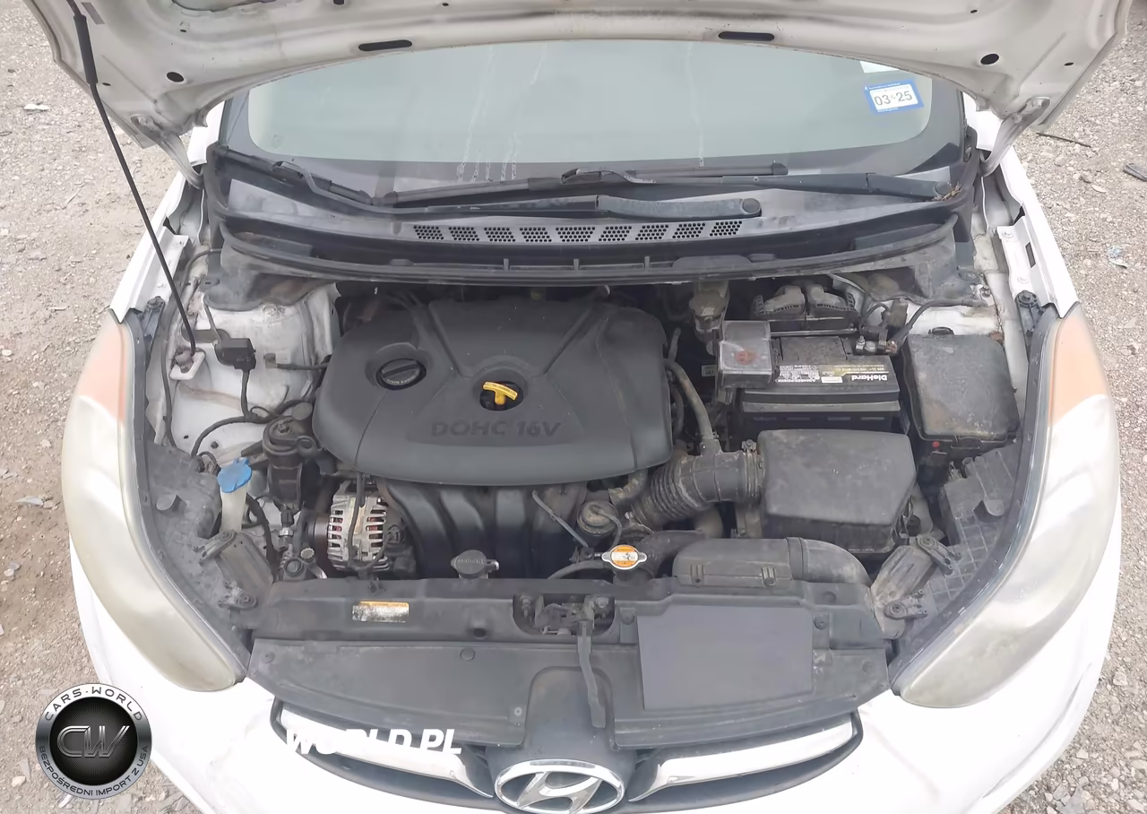 2012 Hyundai Elantra Limited VIN:5NPDH4AE6CH128035 - 10